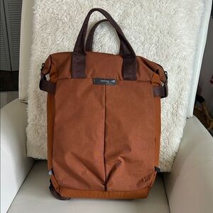 Bellroy Rust and Chocolate Women's Backpack